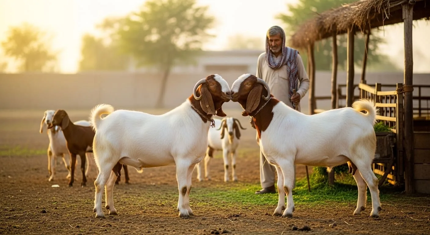 Why Are Boer Goats Becoming Pakistan's Farming Superstars? - Multan Farms